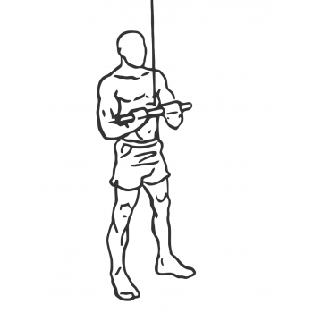 Reverse Grip Tricep Pushdown - Step 1