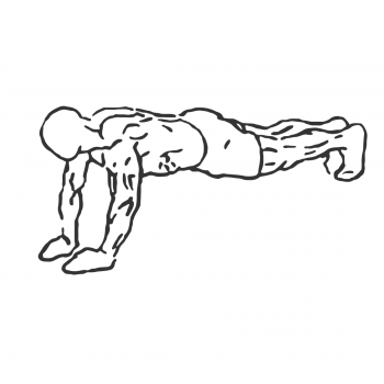 Pushups - Close Tricep Position - Step 2