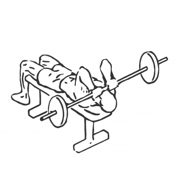 Lying Triceps Press - Step 1