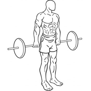 Barbell Hack Squat - Step 1