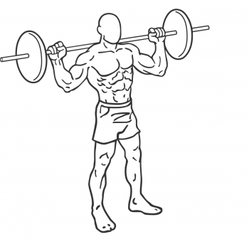 Barbell Lunge - Step 2
