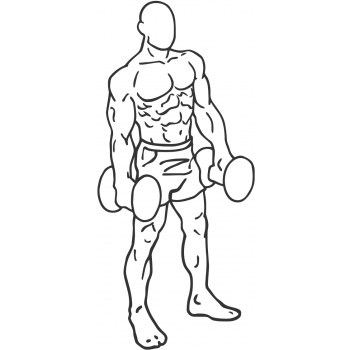 Dumbbell Shrug - Step 2